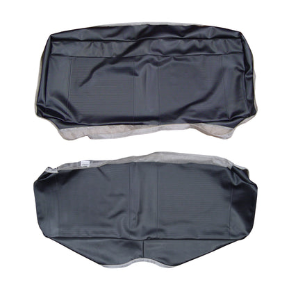 70 NOVA "STANDARD" COUPE REAR UPHOLSTERY - BLACK
