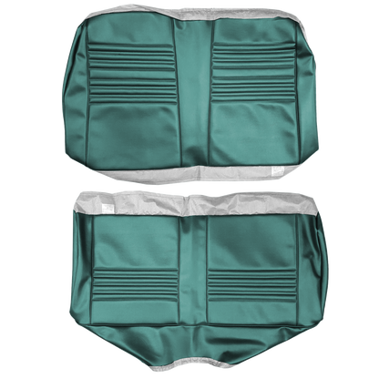 67 CHEVELLE/MALIBU CONVERTIBLE REAR UPHOLSTERY - TURQUOISE