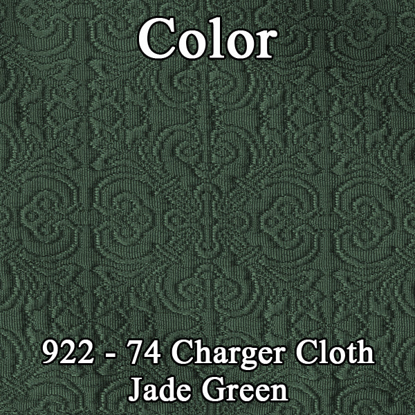 74 CLOTH BENCH W/ CAR - GREEN