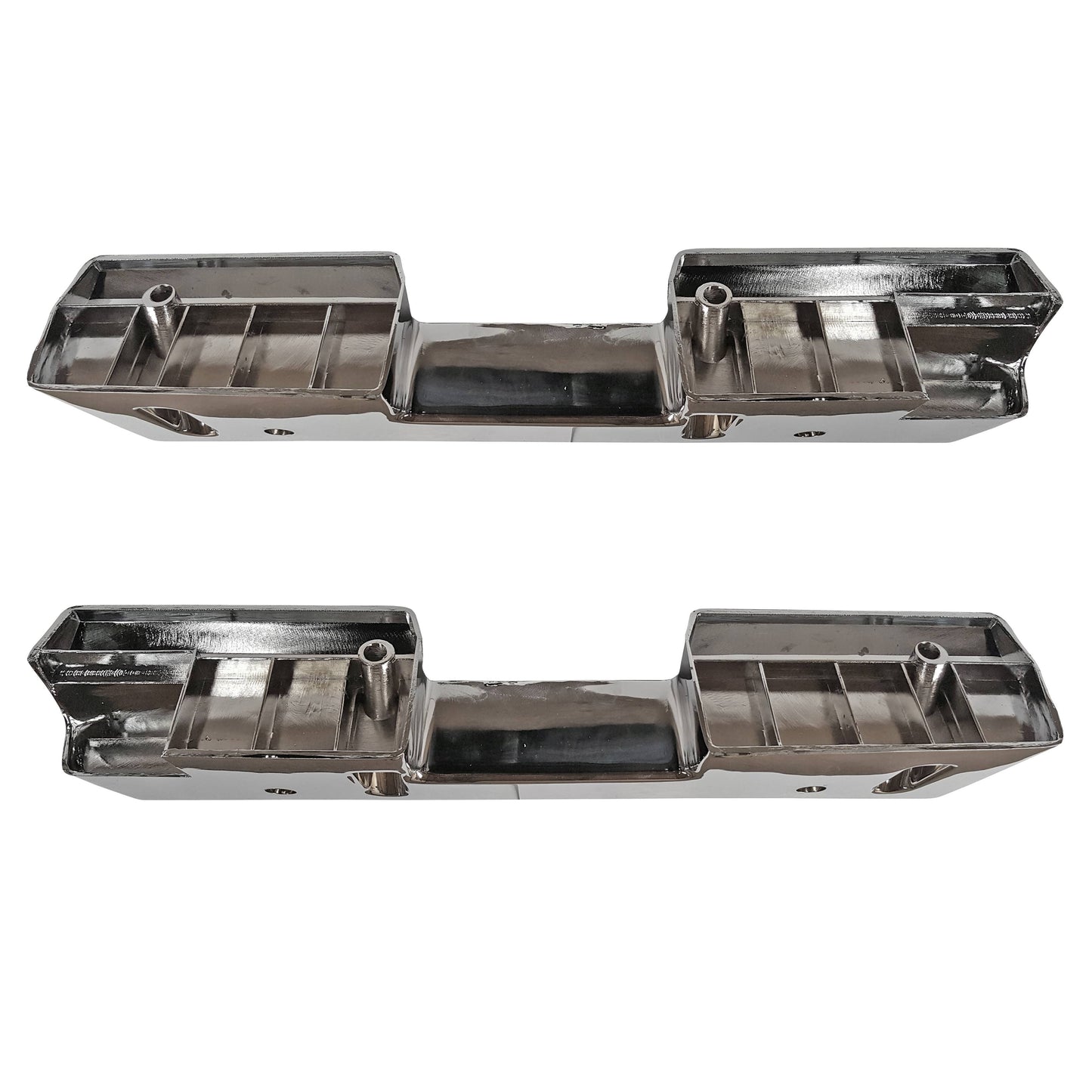 64-65 CHRYSLER/DODGE/PLYMOUTH B & C-BODY 15" FRONT ARMREST BASE - CHROME