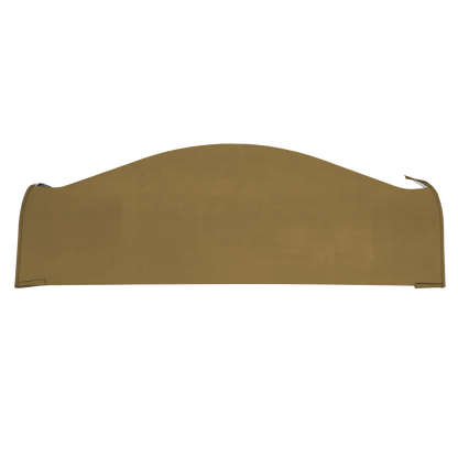 69 DODGE/PLYMOUTH B-BODY HARDTOP (NOT CHARGER) PACKAGE TRAY W/O SPEAKER CUT-OUTS - SADDLE