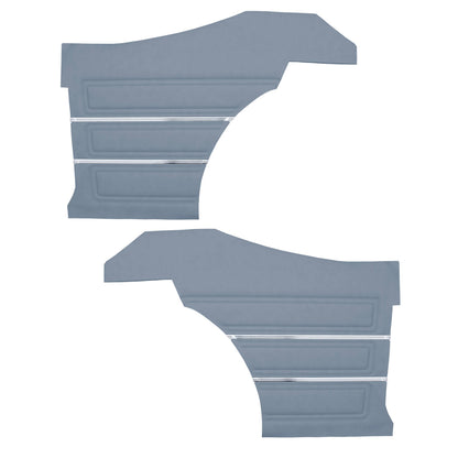 69 SKYLARK/GS "STANDARD" SPORT COUPE REAR PANELS (PRE-ASSEMBLED) - BLUE