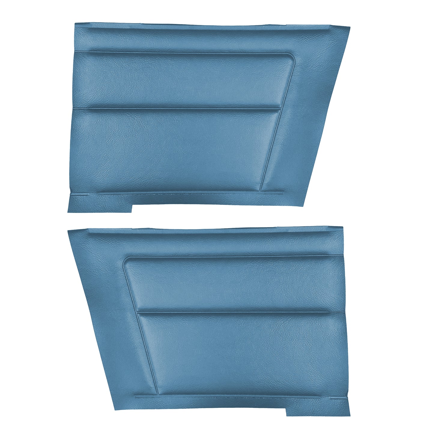 67 CAMARO "DELUXE" CONVERTIBLE REAR PANELS - BRIGHT BLUE