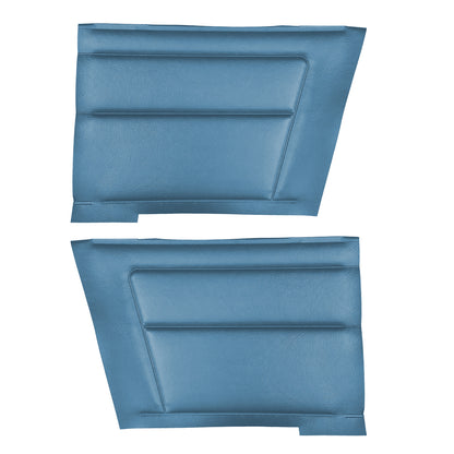 67 CAMARO "DELUXE" CONVERTIBLE REAR PANELS - BRIGHT BLUE
