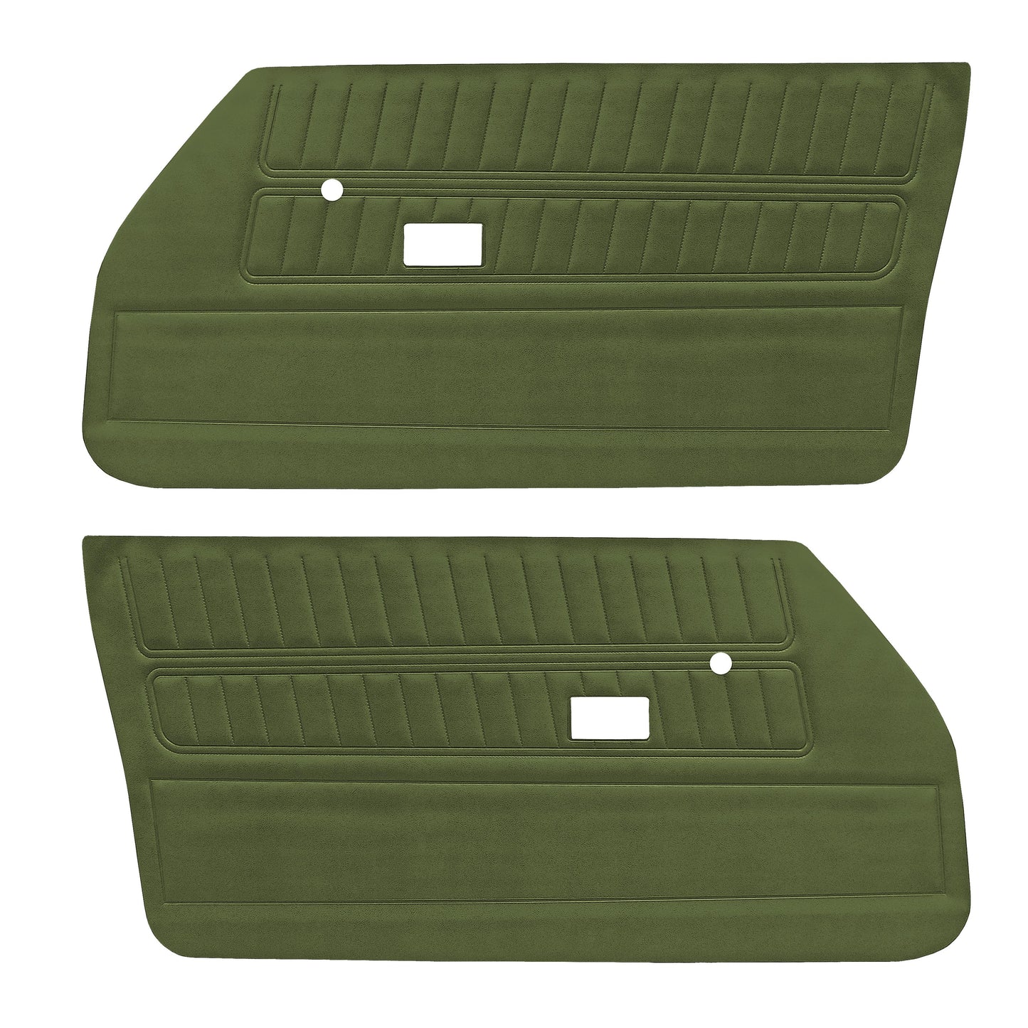 71 FIREBIRD/TRANS AM "STANDARD" DOOR PANELS (UNASSEMBLED) - JADE GREEN