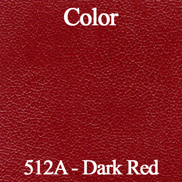 68-69 AMX REAR QUARTER KICK PANELS - DARK RED