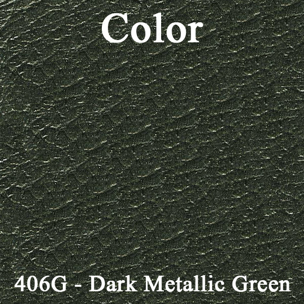 64 CUTLASS/442 CONVERTIBLE REAR UPHOLSTERY - GREEN