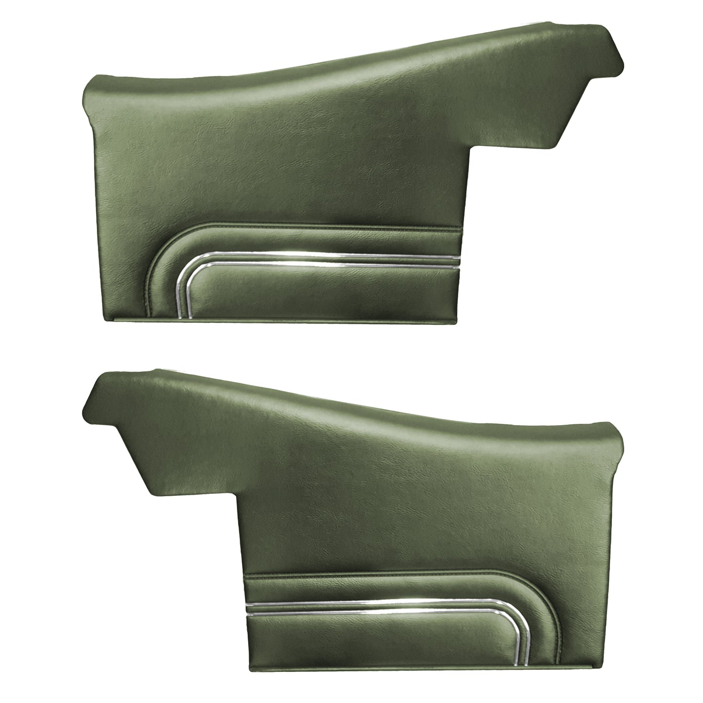 72 LEMANS SPORT CONVERTIBLE REAR PANELS (PRE-ASSEMBLED) - GREEN