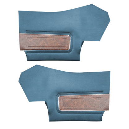 70 CUTLASS SUPREME/442 CONVERTIBLE REAR PANELS (UNASSEMBLED) - BLUE