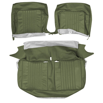 71 CHEVELLE/MALIBU SPLIT BENCH UPHOLSTERY - JADE GREEN