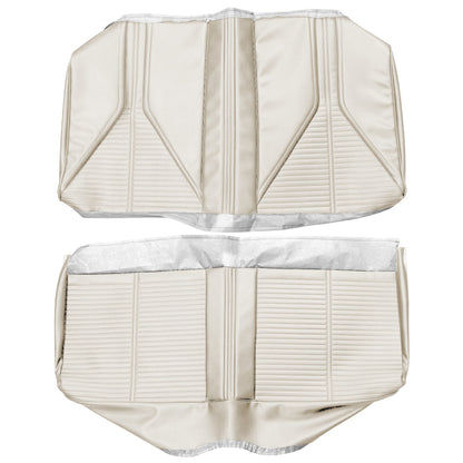 67 SKYLARK/GS SPORT COUPE REAR UPHOLSTERY - PARCHMENT