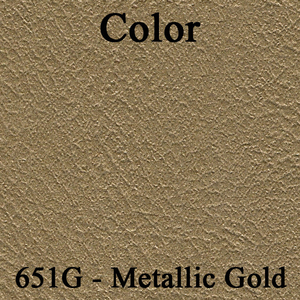 67 ARMREST PADS 11" - GOLD,67 FRONT ARMREST PADS - GOLD