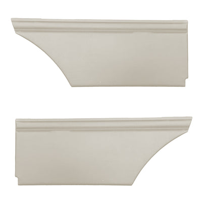 67 FIREBIRD "STANDARD" HARDTOP REAR PANELS - PARCHMENT