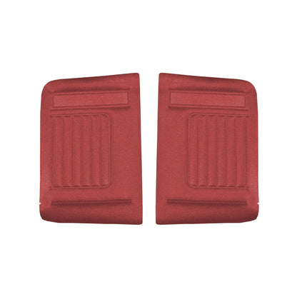 69 CORONET RT/500 CONVERTIBLE REAR PANELS - RED