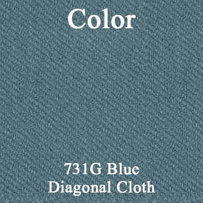 78 STD CLOTH BKTS - BLUE