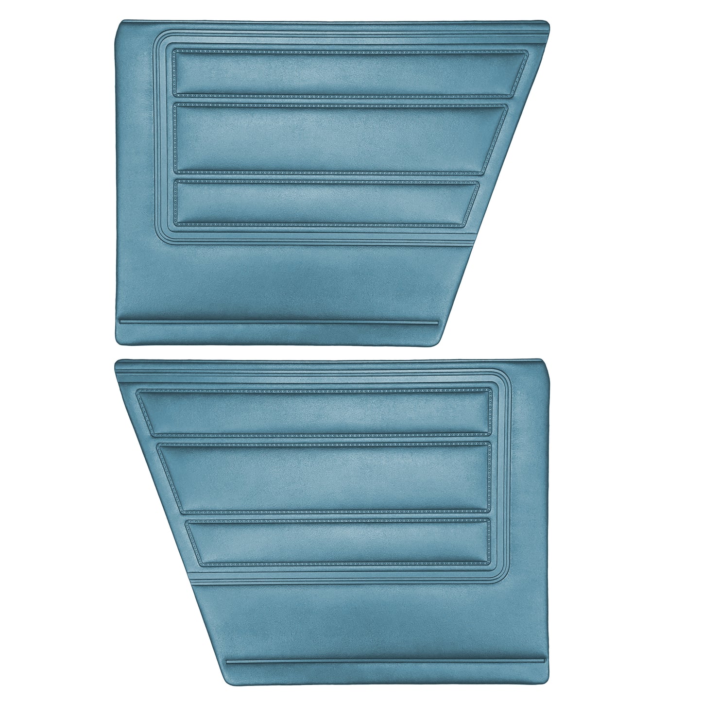 68 BARRACUDA "STANDARD" FASTBACK REAR PANELS - BLUE