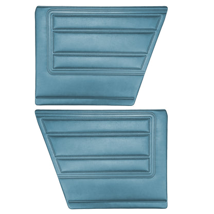68 BARRACUDA "STANDARD" FASTBACK REAR PANELS - BLUE