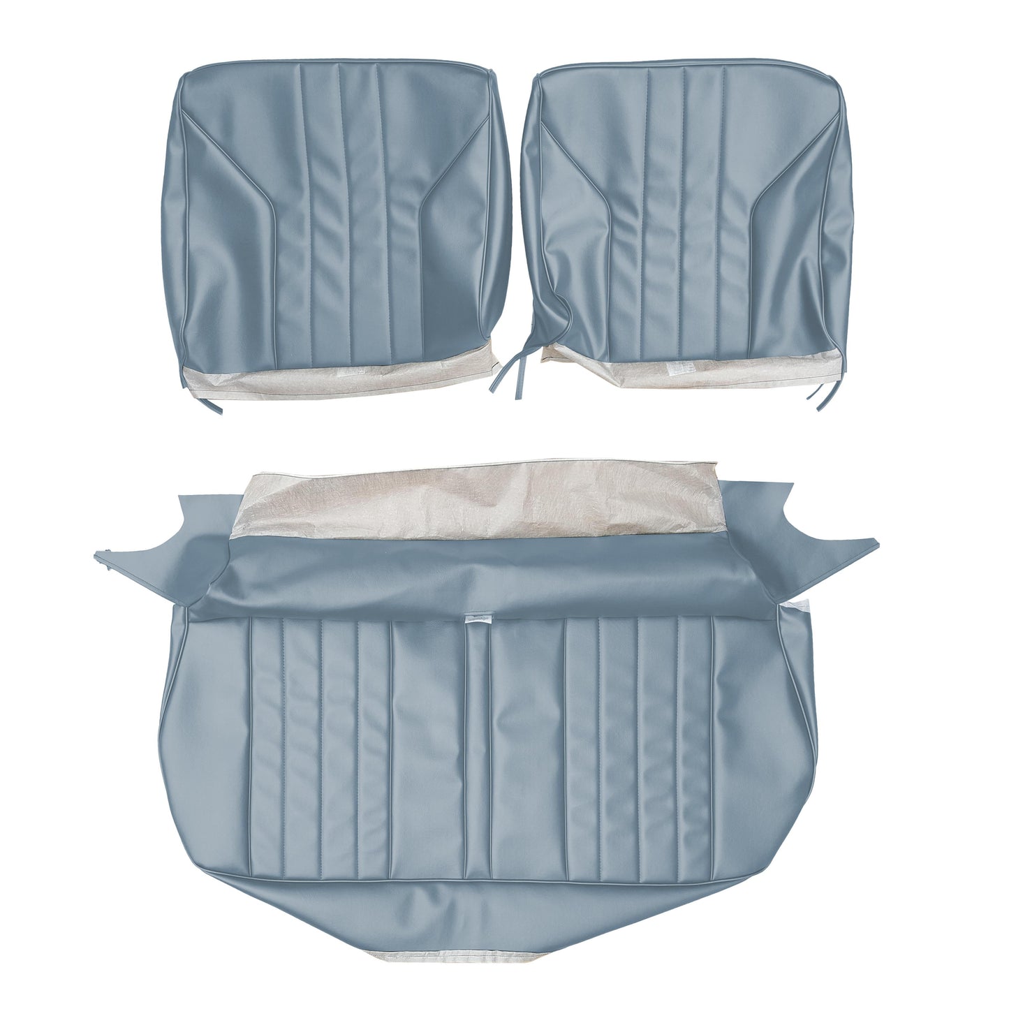69 SKYLARK/GS 350 SPLIT BENCH UPHOLSTERY - BLUE
