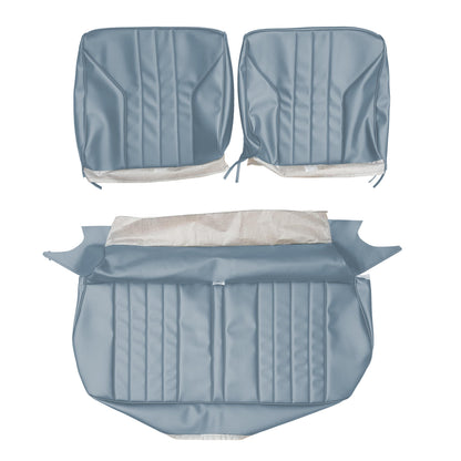 69 SKYLARK/GS 350 SPLIT BENCH UPHOLSTERY - BLUE