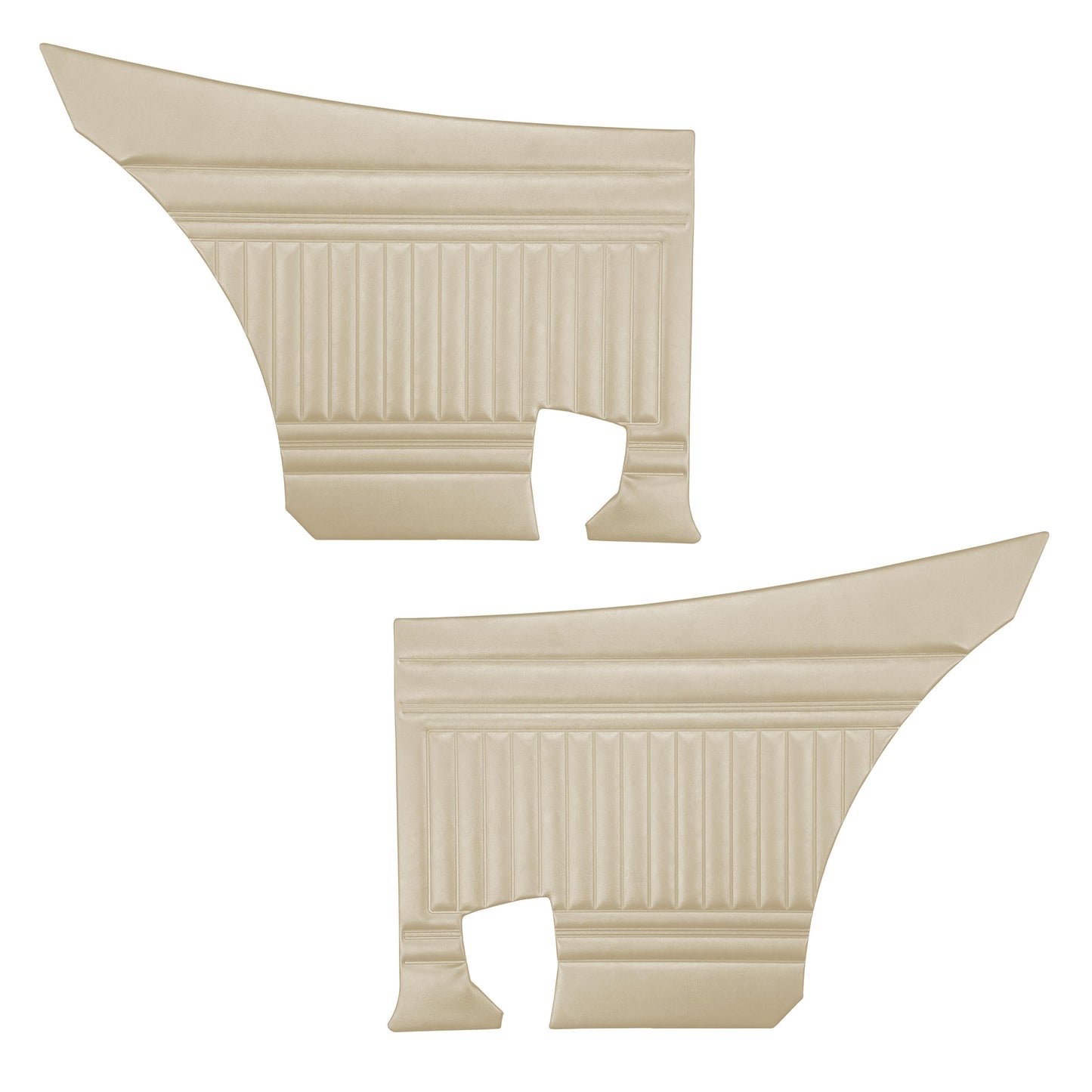 74 DUSTER/DART SPORT FASTBACK REAR PANELS - PARCHMENT