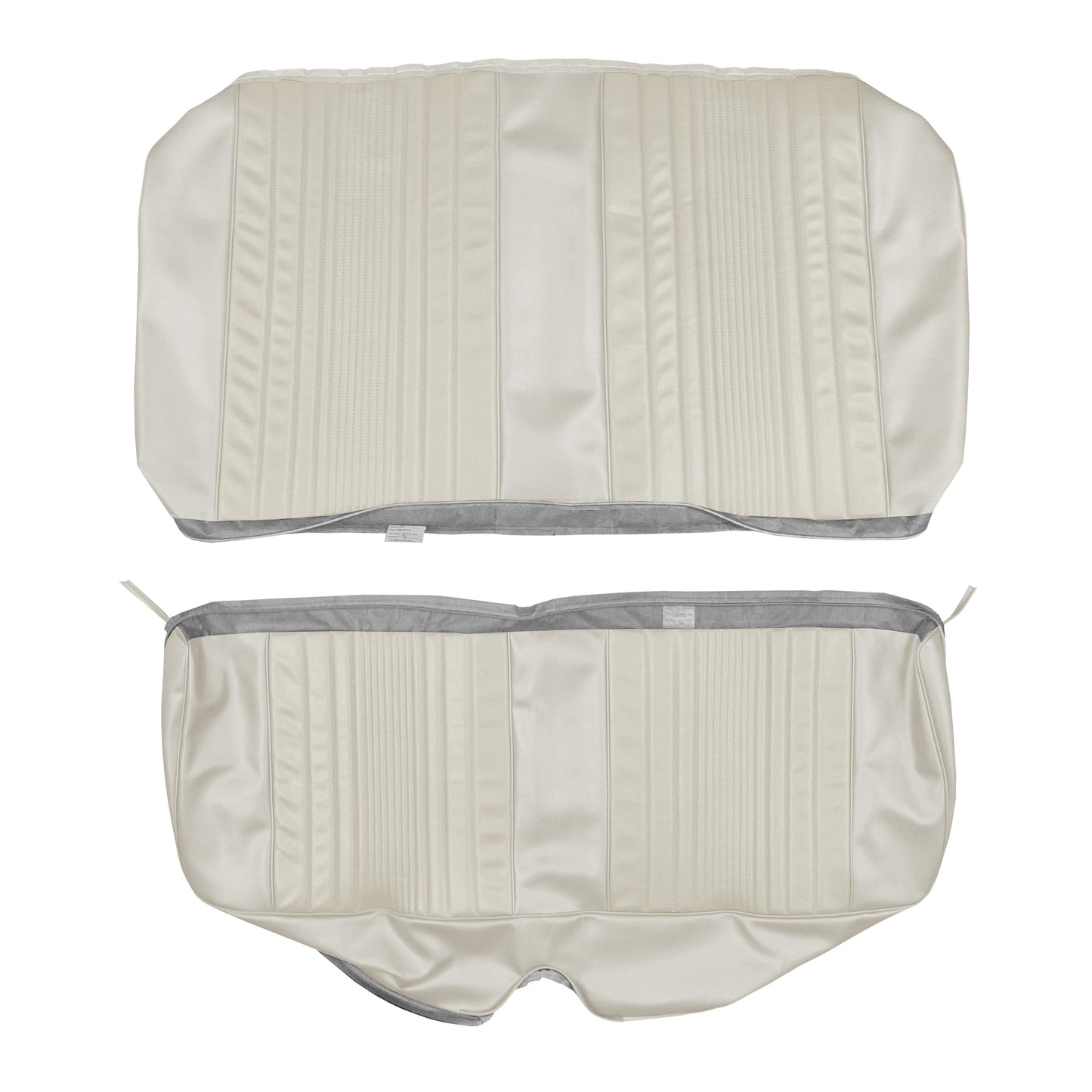 69 DART CUSTOM HARDTOP REAR UPHOLSTERY - WHITE