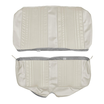69 DART CUSTOM HARDTOP REAR UPHOLSTERY - WHITE