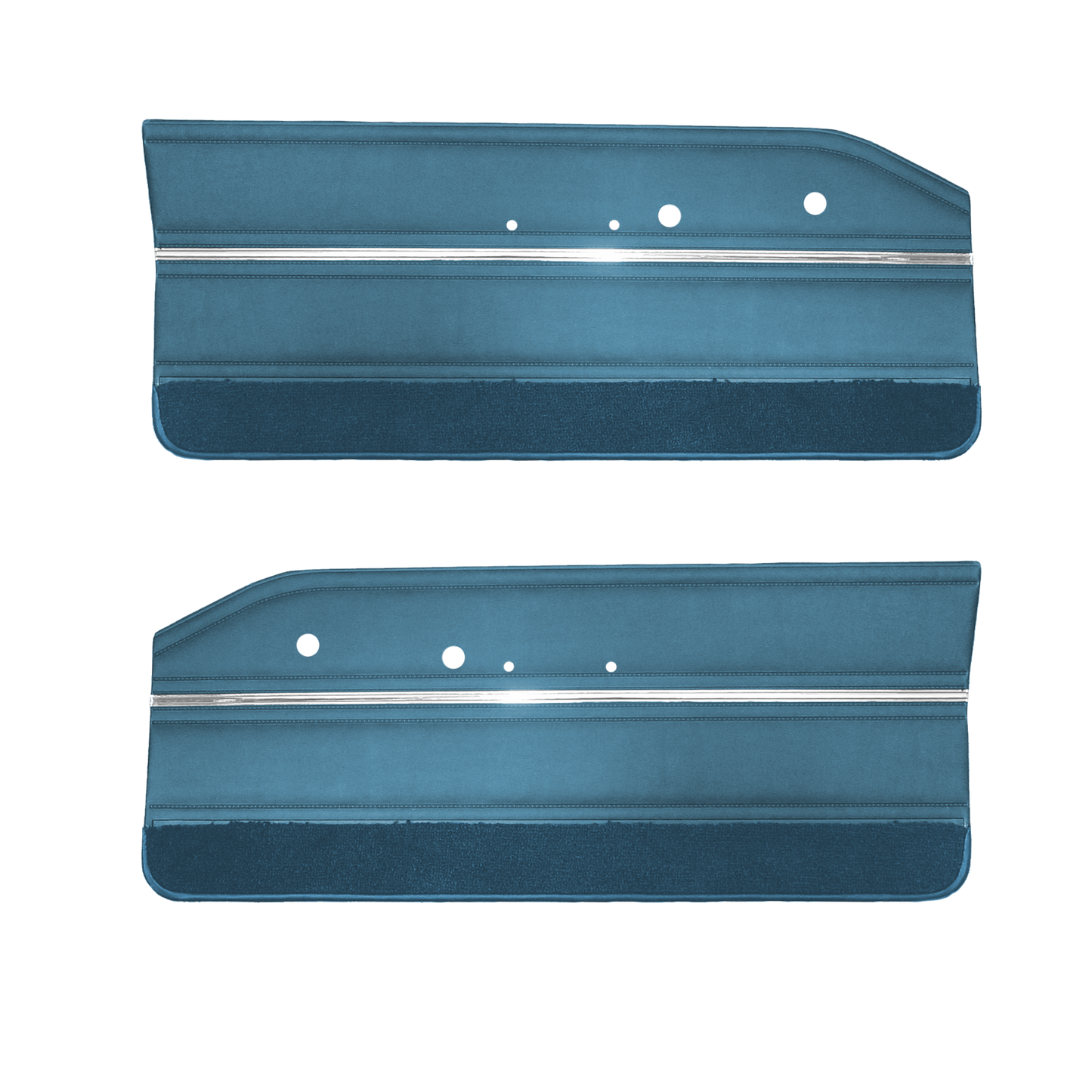 64 DART GT BUCKET DOOR PANEL DARK METALLIC BLUE