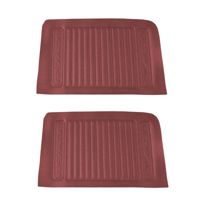 66 SATELLITE CONVERTIBLE REAR PANELS - RED