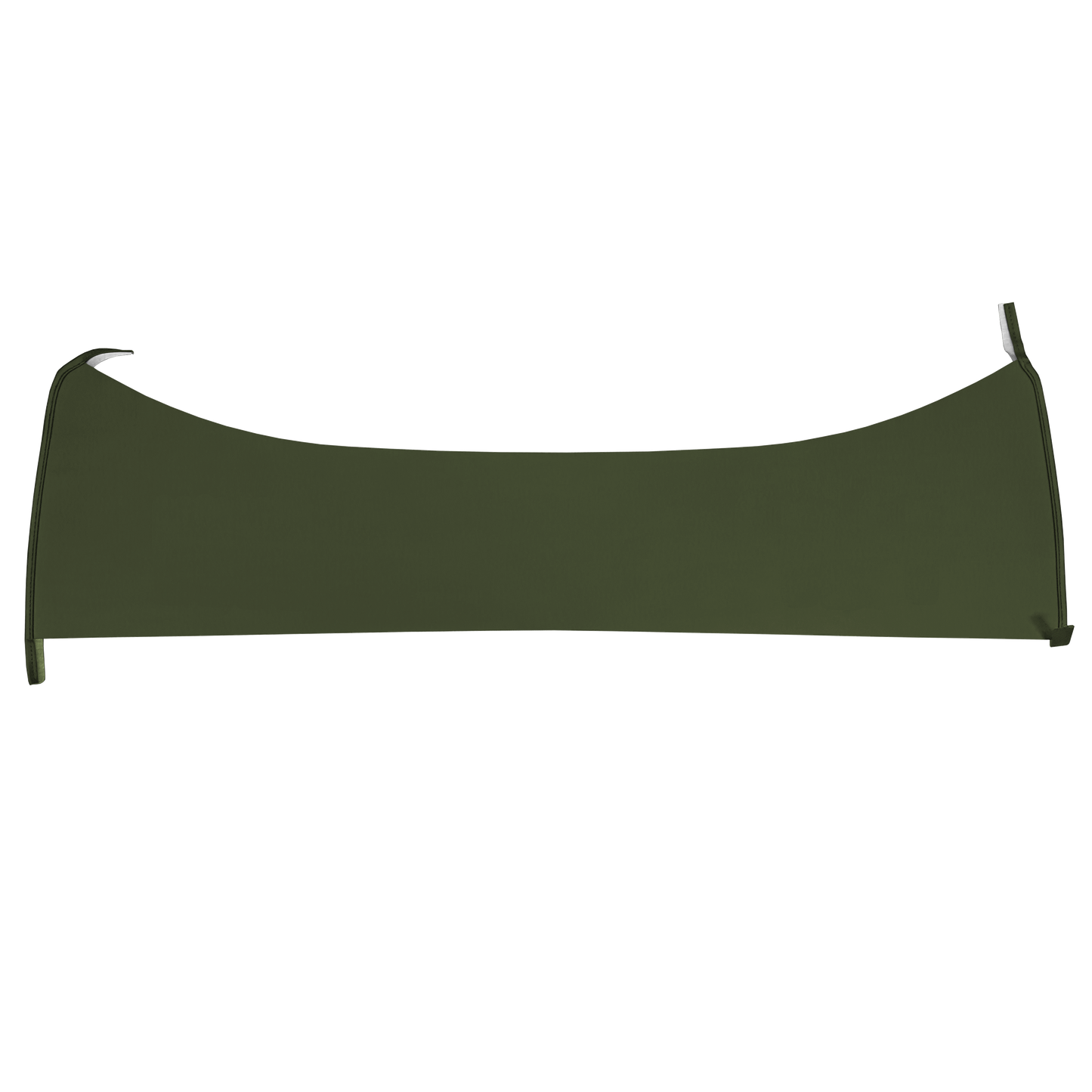 70 DART HARDTOP PACKAGE TRAY W/O SPEAKER CUT-OUTS - GREEN