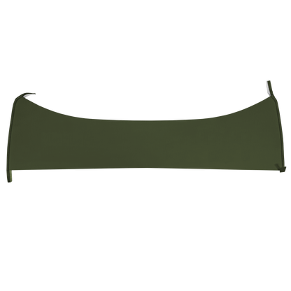 70 DART HARDTOP PACKAGE TRAY W/O SPEAKER CUT-OUTS - GREEN