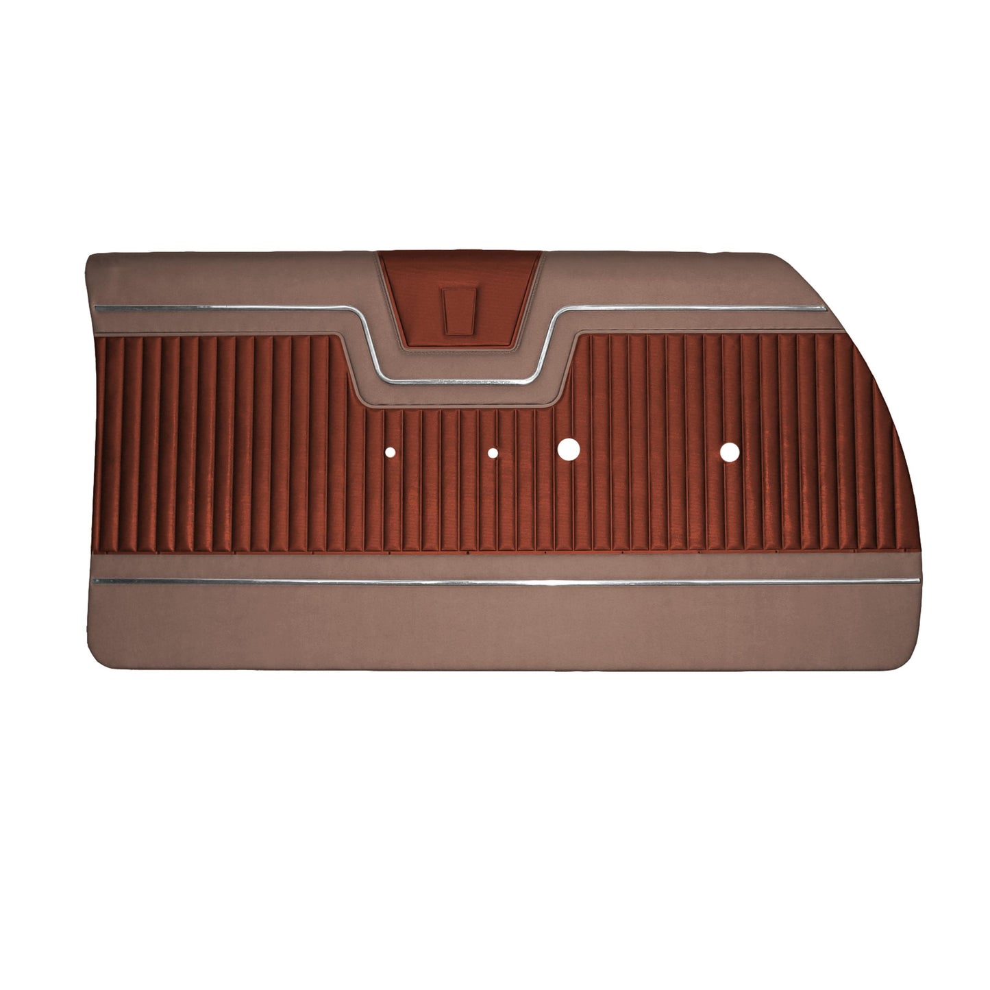 64 FURY FRONT DOOR PANELS (UNASSEMBLED) - DARK COPPER/COPPER
