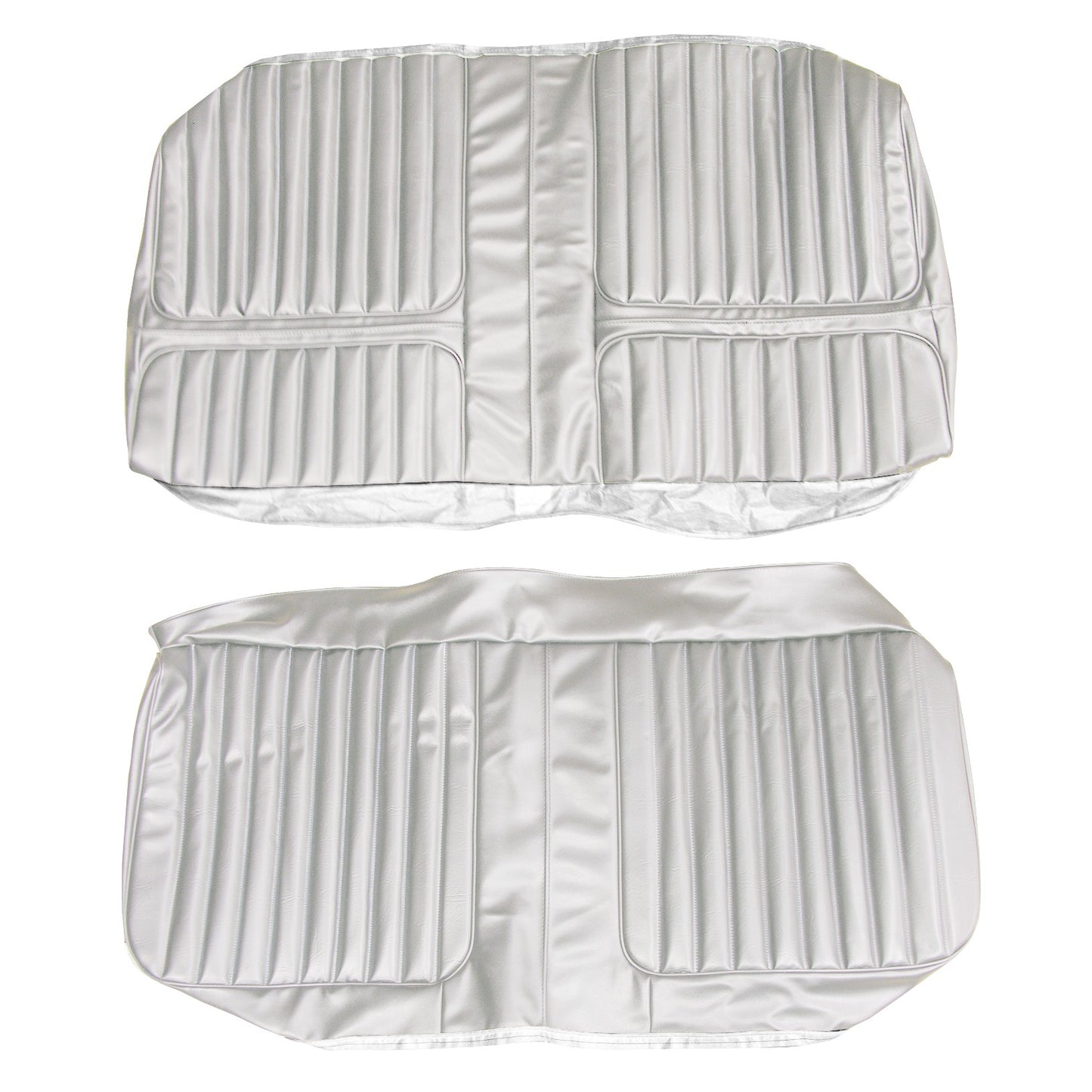 71 CUTLASS SUPREME HARDTOP COUPE REAR UPHOLSTERY - PEARL WHITE