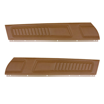 72 CAMARO "STANDARD" UPPER DOOR PANELS - TAN