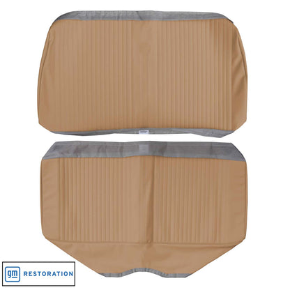 64 CHEVELLE/MALIBU CONVERTIBLE REAR UPHOLSTERY - SADDLE
