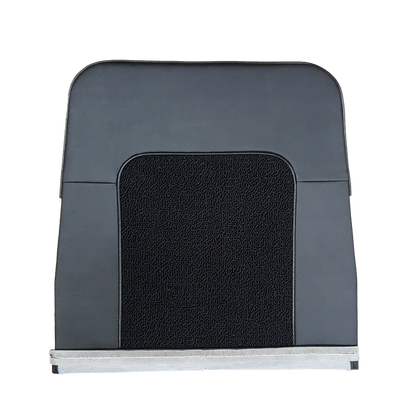 65 SPORT FURY BUCKET SEAT BACK PANELS - BLACK W/ BLACK CARPET