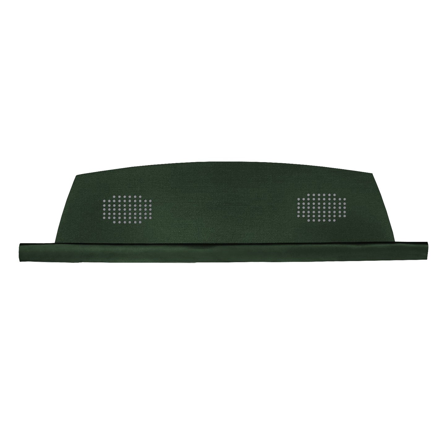 69 CAMARO HARDTOP PACKAGE TRAY WITH SPEAKER CUT-OUTS - DARK GREEN