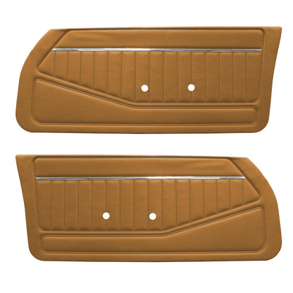 78-80 FIREBIRD/TRANS AM "STANDARD" DOOR PANELS (UNASSEMBLED) - CAMEL TAN