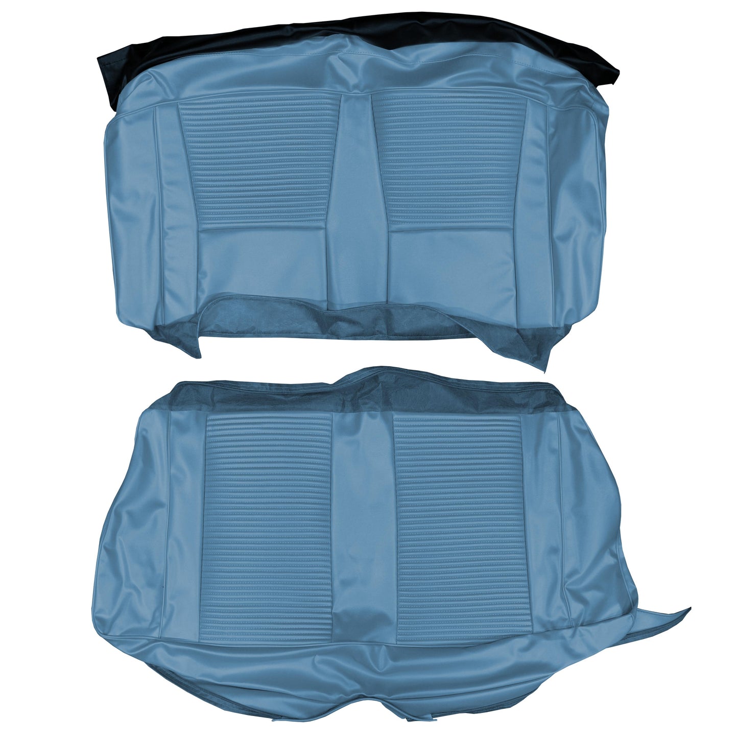 69 DART GT/GTS CONVERTIBLE REAR UPHOLSTERY - BLUE