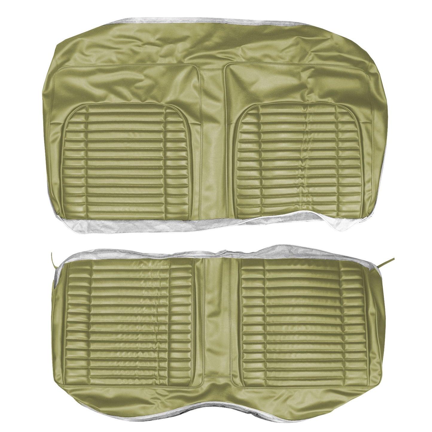 72 SATELLITE SEBRING/ROADRUNNER/GTX HARDTOP REAR UPHOLSTERY - EMBER GOLD