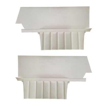 71 SKYLARK/GS "DELUXE" CONVERTIBLE REAR PANELS (UNASSEMBLED) - PEARL WHITE