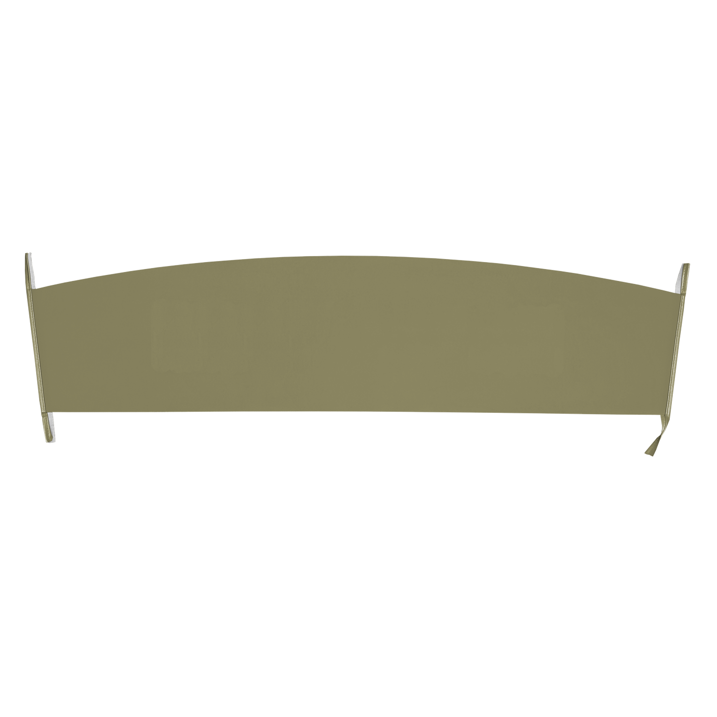 66 DODGE/PLYMOUTH B-BODY HARDTOP PACKAGE TRAY W/O SPEAKER CUT-OUTS - CITRON