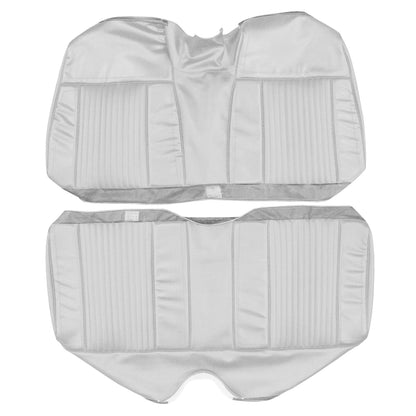 66 CHRYSLER 300 CONVERTIBLE REAR UPHOLSTERY - PEARL WHITE
