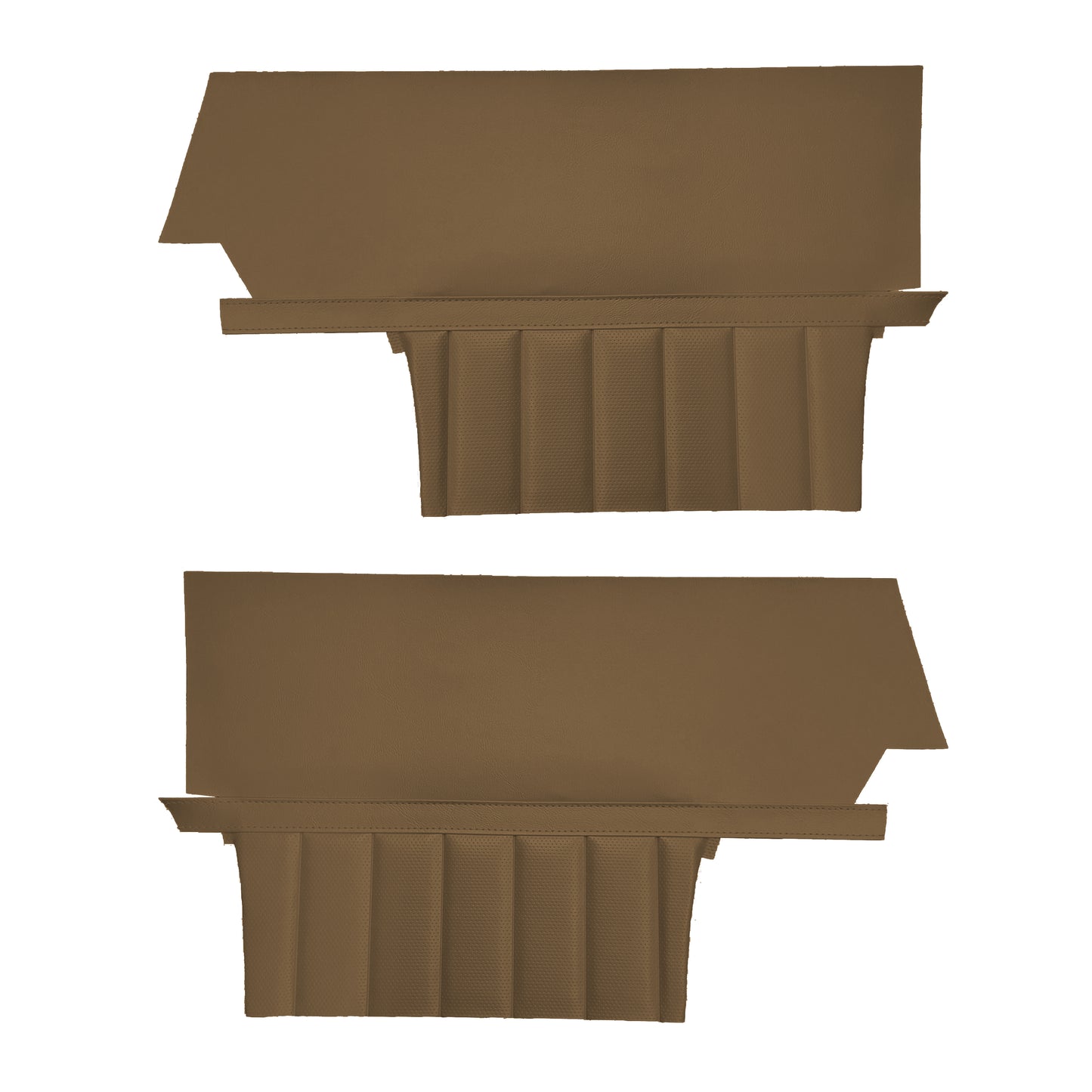 71-72 SKYLARK/GS "DELUXE" CONVERTIBLE REAR PANELS (UNASSEMBLED) - SADDLE