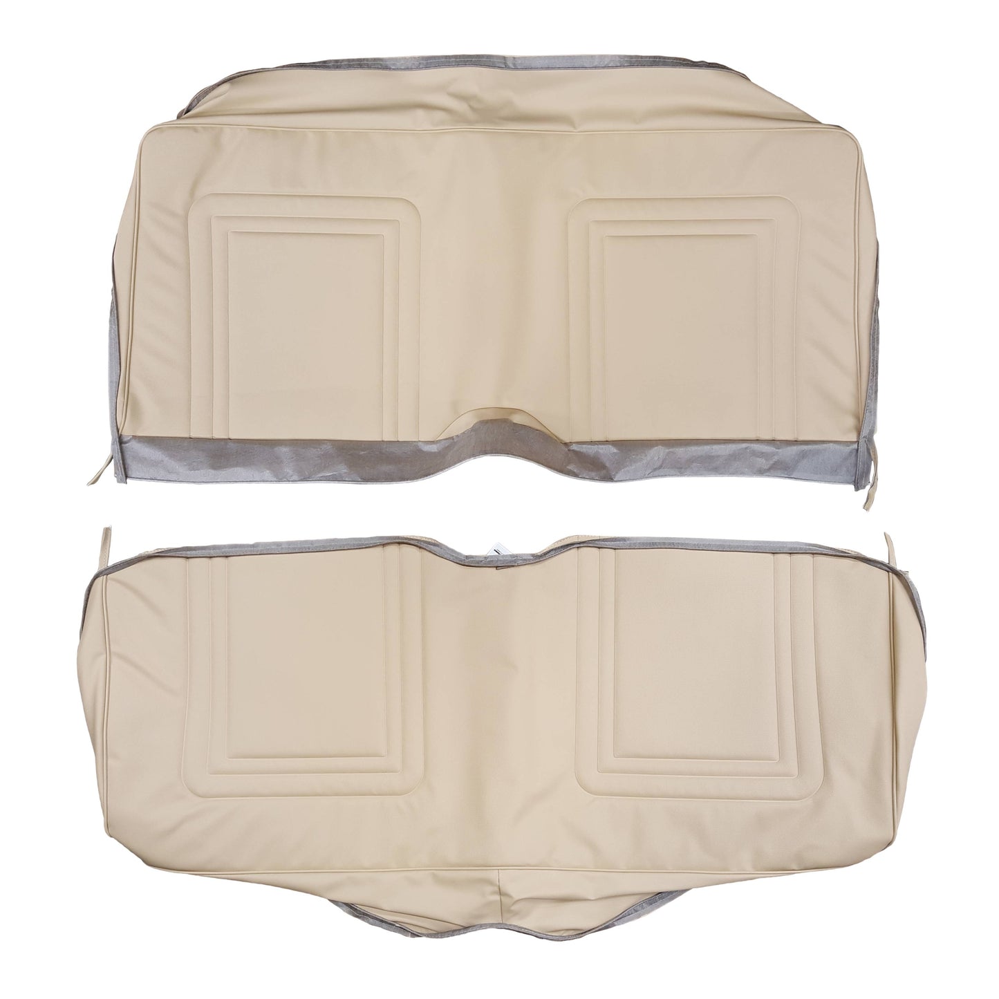 69 JAVELIN SST REAR SEAT UPHOLSTERY - BEIGE