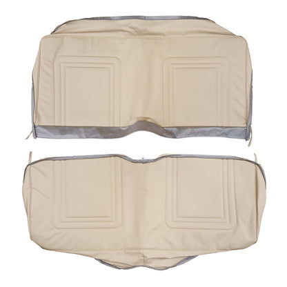 69 JAVELIN SST REAR SEAT UPHOLSTERY - BEIGE