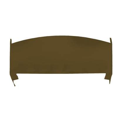 70 DUSTER PACKAGE TRAY W/O SPEAKER CUT-OUTS - BROWN