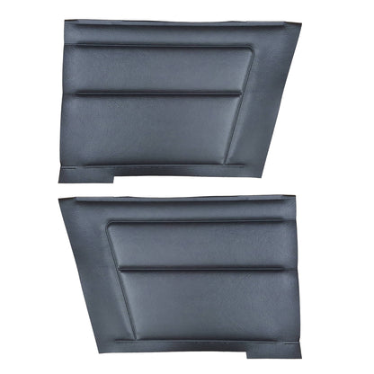 67 CAMARO "DELUXE" CONVERTIBLE REAR PANELS - BLACK
