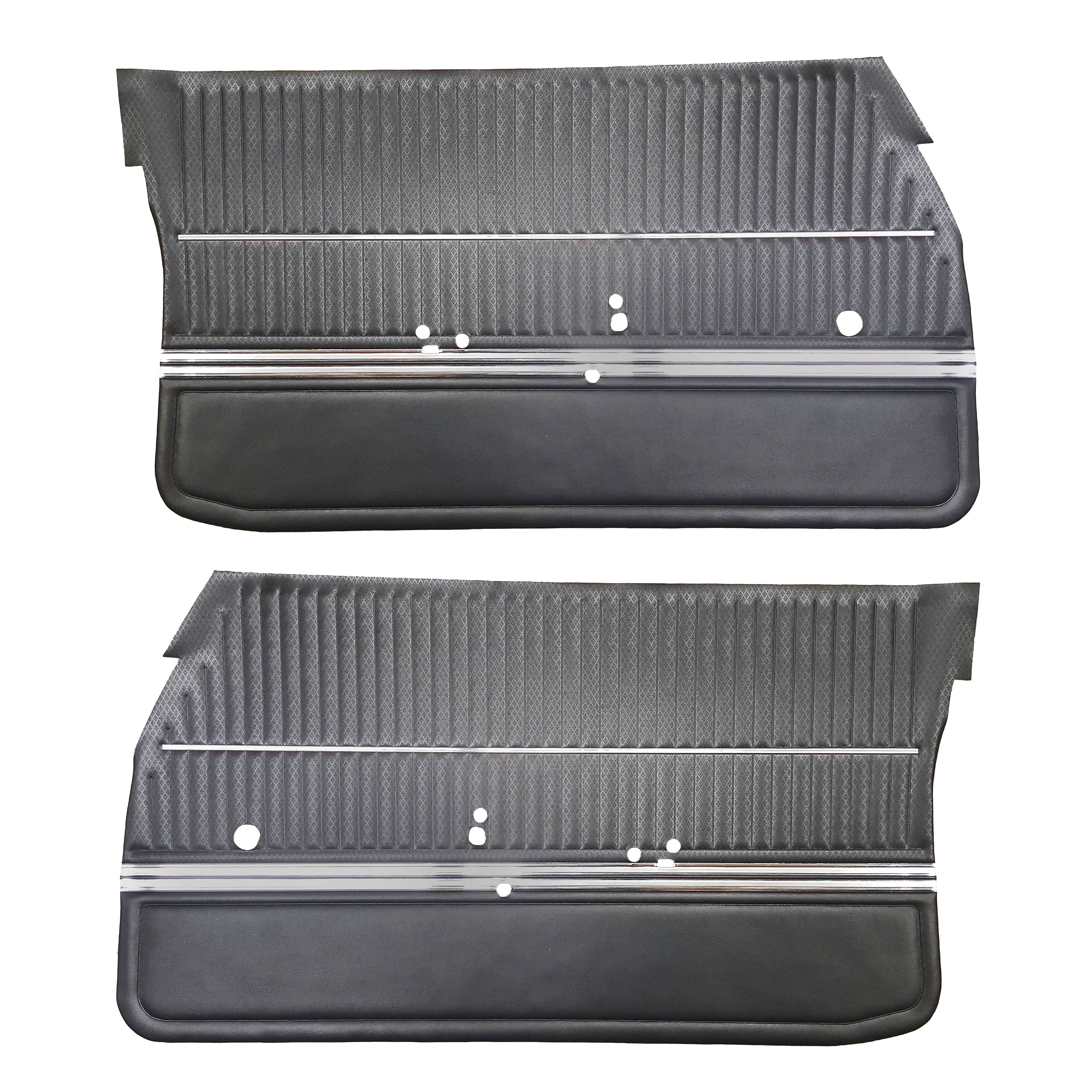 1968 Cutlass S/442 Sports Coupe Door Panels - Black - Legendary Auto ...