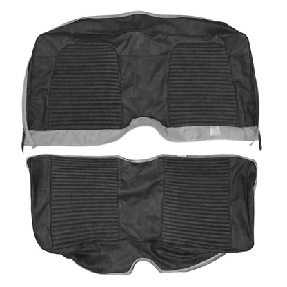 72 JAVELIN/AMX HARDTOP REAR UPHOLSTERY - BLACK