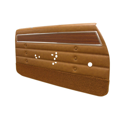 71 CUTLASS 'S'/442 HARDTOP COUPE FRONT DOOR PANELS (PRE-ASSEMBLED) - SIENNA